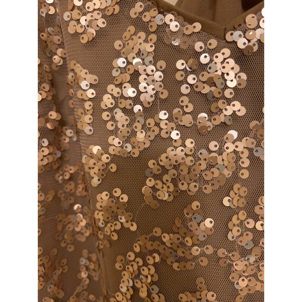 All In Favor Women’s Sequined Sparkly Strappy Party Mini Dress Size S - Picture 5 of 15
